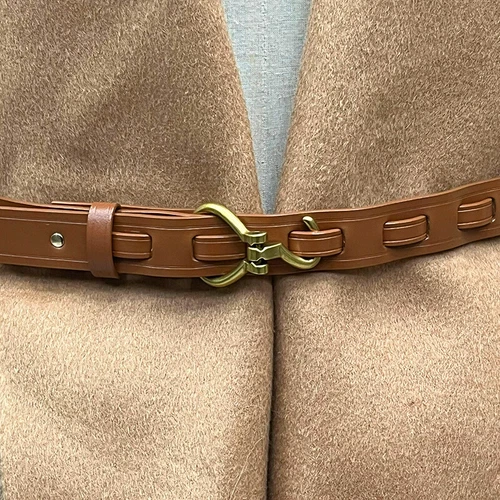 Damen Mantel Echt Fuchspelz Tasche Winter Mode Gürtel Elegant Wolle Kurzmantel - Bild 6 von 45