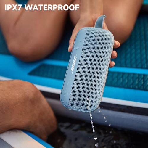 Bose SoundLink Flex Bluetooth Waterproof Portable SpeakerStone-Black/White/Blue* - Picture 5 of 14