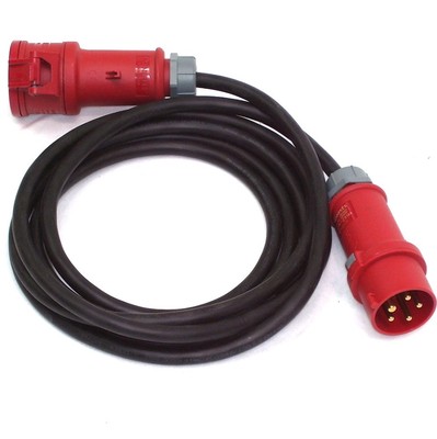 25 M Starkstromkabel CEE 16A 400V – Gummileitung H07RN-F 5x1,5 Mm², IP44, Für Baustelle, Events & Außeneinsatz