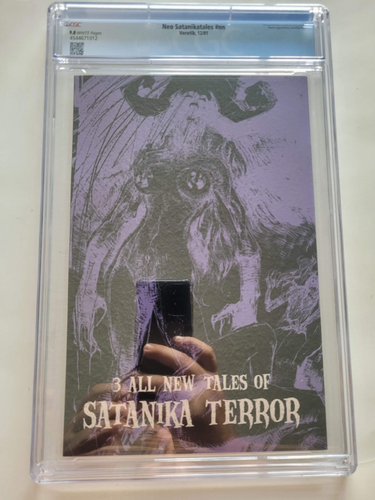 NEO SATANIKATALES #1 CGC 9.8 GRADUADO 2001 VEROTIK SATANIKA TALES DIFÍCIL DE ENCONTRAR DAVE STEVENS - Imagen 2 de 2