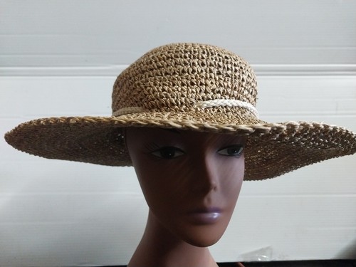 3 LOT Tropical Trends Liz Claiborne Unbranded Straw Floppy Beach Sun Hats ๐ - Picture 5 of 8