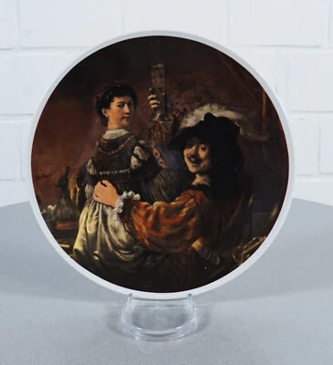 Seltmann Weiden Bavaria Wandteller Sammelteller Ø 26,7 cm Selbstbildnis Saskia - Bild 1 von 3