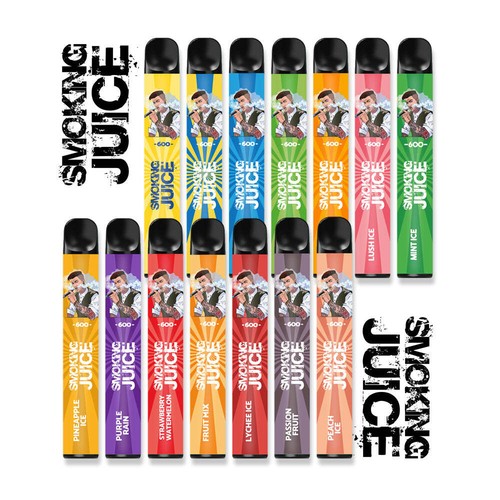 Smoking Juice Einweg E-Shisha 20mg/ml Nikotin 600 Züge E-Zigarette SORTE WÄHLBAR - Bild 1 von 12