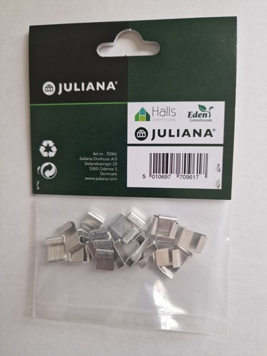 Clips para acristalamiento de vidrio de invernadero Halls Z - x 20. Original. Juliana AGL. P&P gratis - Imagen 2 de 15