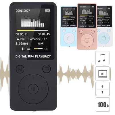 U 2018 Fashion Portable MP3//MP4 Lossless Sound Music Player FM ecorder Mp3 M
