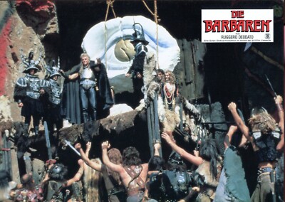 DIE BARBAREN: 1 Aushangfoto (21x30cm) Ruggero Deodato (Regie) David Paul -6-