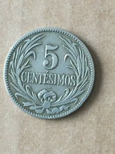Uruguay, 5 Centesimos 1924 coin