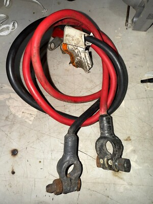 #ad Generac Guardian BLACK 0388050AD0 amp; RED 0388040AJ0 BATTERY CABLES $28.00