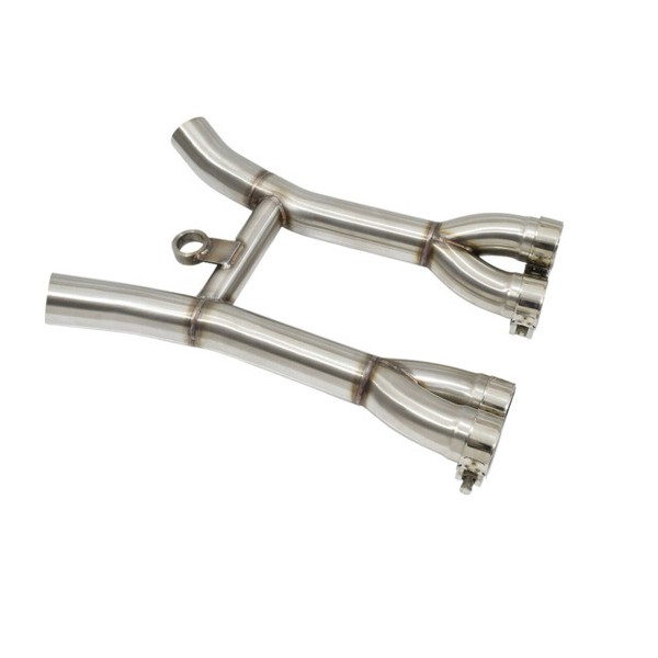 Black Widow Exhausts GSX 1400 Exhaust Downpipes & Collector Box for