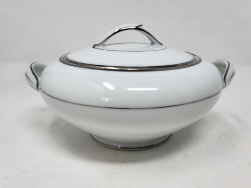 Noritake 5931 Derry Creamer and Covered Sugar - Picture 2 of 14