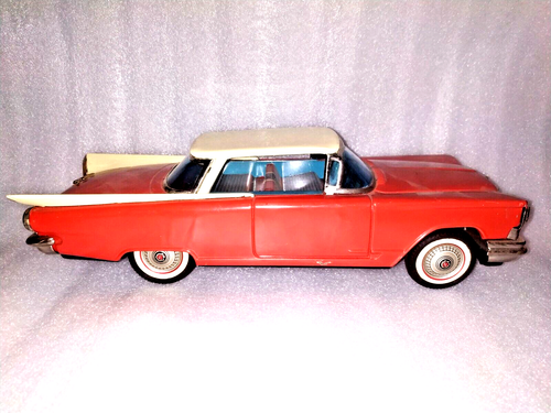 Vintage Old Friction Model Tin Plate Toy Car Buick Asahi Ichico Japan 1958 Rare - Picture 6 of 12