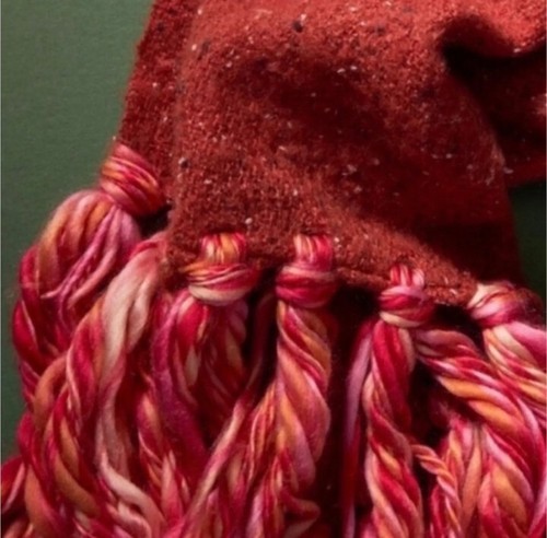 Anthropologie Tasseled Chunky Oversized Blanket Scarf - Picture 6 of 7