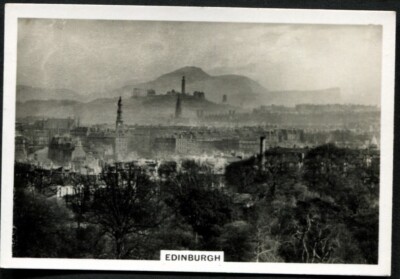 Tabakkarte, Seniorendienst, SCHÖNES SCHOTTLAND, 1939, Edinburgh, #13