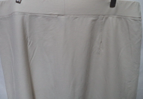Eileen Fisher knit Skirt cream made in USA elastic waist Size Sz X Large XL - Picture 4 of 17
