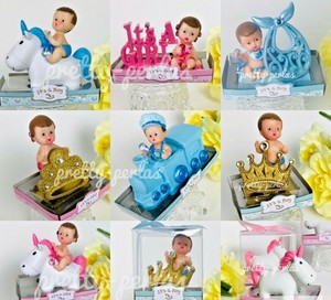 12pc Baby Shower Party Favors King Queen Unicorn Decoration