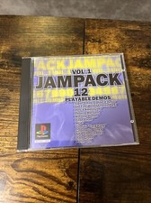 Sony PlayStation Jampack 12 Vol 1 PS1 Demo Disc RARE Old School Complete