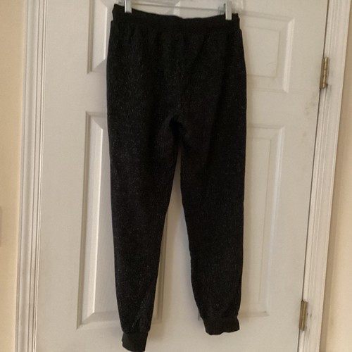 Girls leggings Black glitter Size 14/16 - Picture 2 of 2