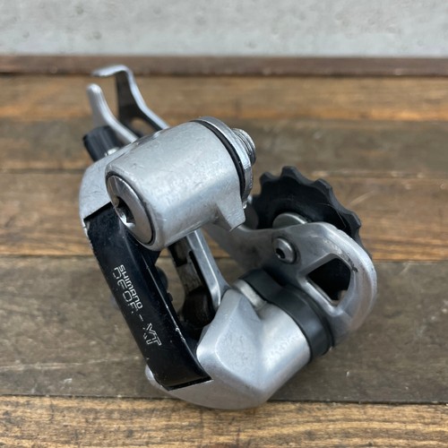 Vintage Shimano Deore XT RD-M730 Rear Derailleur PARTS Long Cage 1980s MTB 6s - Picture 8 of 13