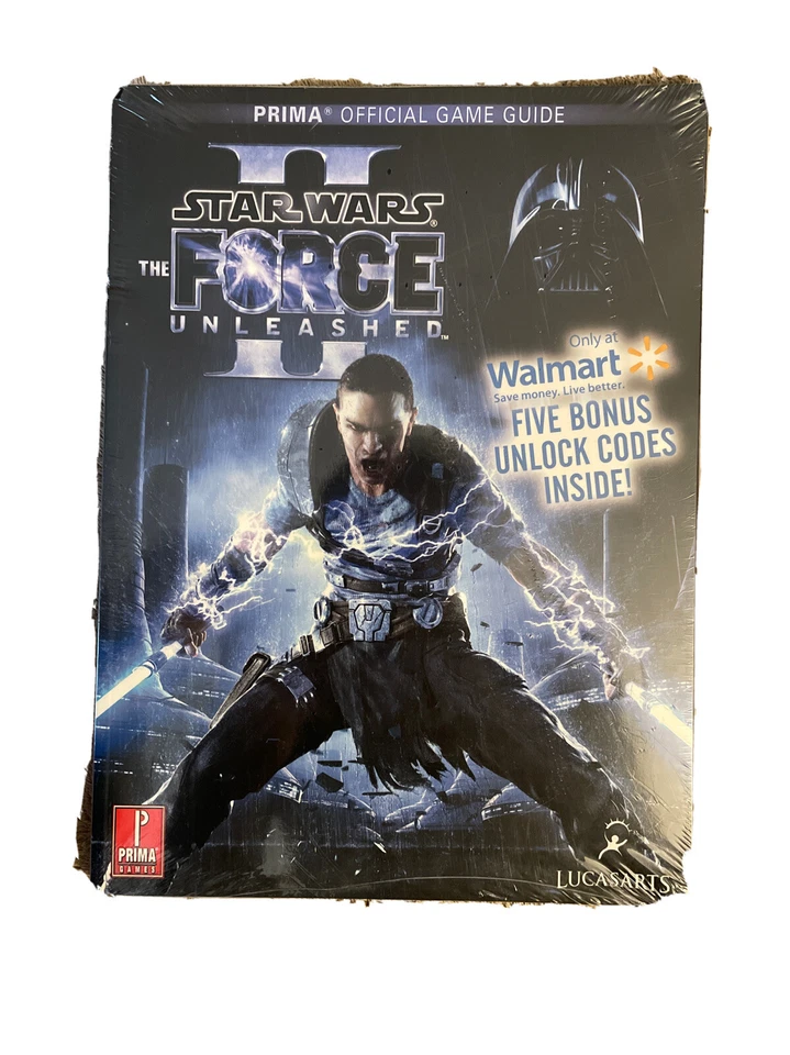 Star Wars Force Unleashed II WALMART Strategy Guide NEW! SEALED, Never Opened. - Image 2 of 4