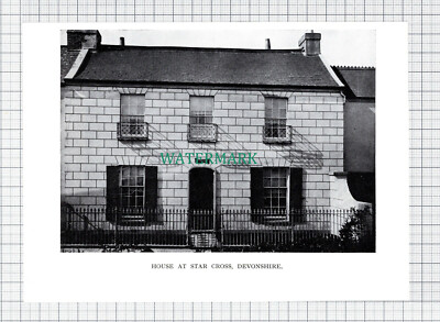 C5933) House At Star Cross Devonshire - Steckling