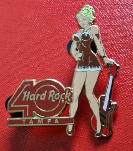 HRC Hard Rock Cafe Tampa 40th Anni Decades of Rock Girl 2011 LE200 new - Picture 2 of 3
