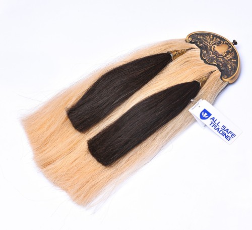 SCOTTISH MILITARY LONG HORSE HAIR SPORRAN 100% ORIGINAL WITH CANTLE & TASSELS - Picture 27 of 42