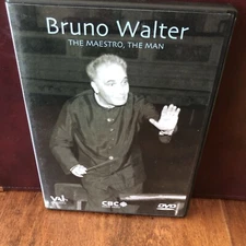 Bruno Walter: The Maestro, The Man (DVD, 1958)