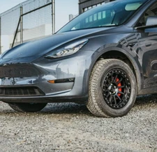 Unplugged Performance Beadlock Off-Road Forged Wheel & Tire for Tesla Model Y