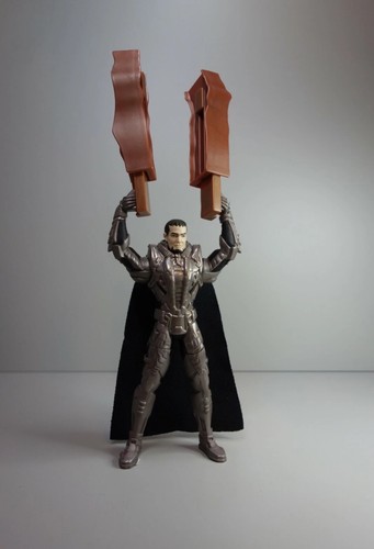 Superman Man Of Steel Power Deluxe Attack Figure General Zod 6" DC Comics Mattel - Picture 12 of 12