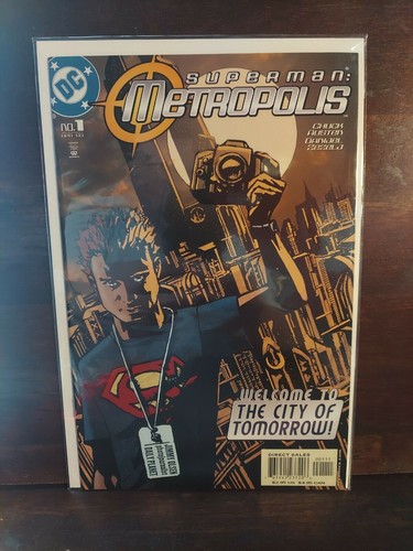 TÚ ELIGES EL NÚMERO - SUPERMAN: METROPOLIS - DC - NÚMERO 1 - 12 - Imagen 1 de 13