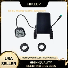 Hikeep E-bike LCD Display 48V Display eBike for K6L/G LCD display Monitor USA