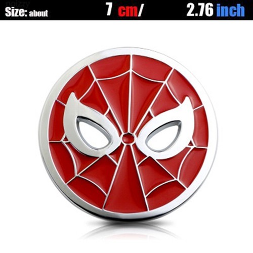 Spiderman 3D Metal Coche Emblema - Insignia Adhesiva Motor para Camión, Furgoneta, Decoración Duradera - Imagen 7 de 7