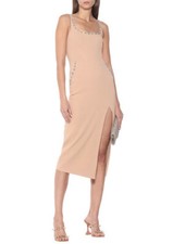David Koma Embellished Midi Dress SZ 2 US SZ 6 UK MSRP $1700