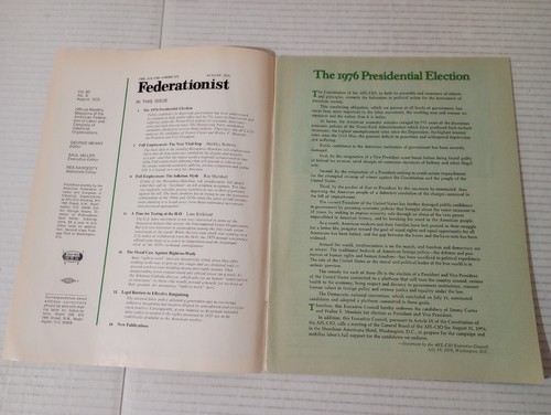 AFL-CIO American Federationist August 1976 Full Employment Planning - Picture 4 of 8