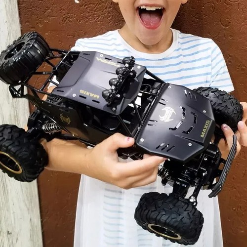 4DRC 1:12 / 1:16 4WD RC Auto con Luci Led Buggy Fuoristrada Controllo Camion - Foto 8 di 18