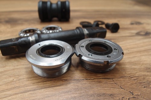 bottom bracket Shimano 600 B-6400 VIA Japan 113 mm BSA 1990 road bike - Picture 12 of 15