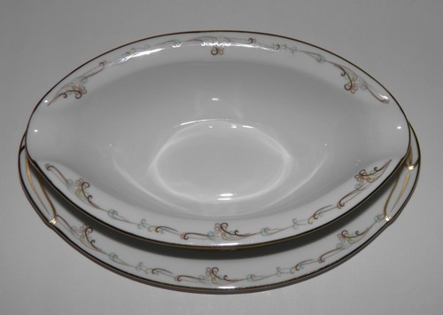 Noritake Gray Boat Esteem #5404 Esquire - Picture 5 of 8