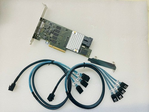 Fujitsu S3108 D3216 SAS 1GB Cache 12GB RAID Controller Card + 2* SFF-8643 SATA - Picture 3 of 5