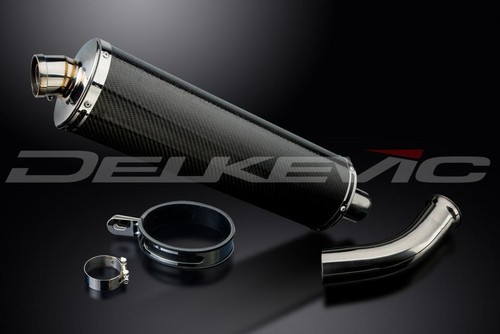 HONDA VFR750 1994-1997 450mm OVAL CARBON BSAU SCHALLDÄMPFER AUSPUFF KIT - Bild 4 von 4