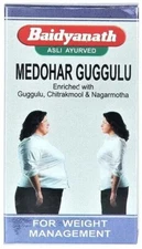 Baidyanath Medohar Guggulu 120 Tablets | Herbal, Weight Management Wellness