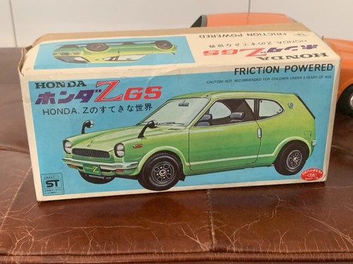T.N NOMURA - HONDA Z GS, FRICTION TIN TOY CAR WITH BOX - Picture 9 of 14