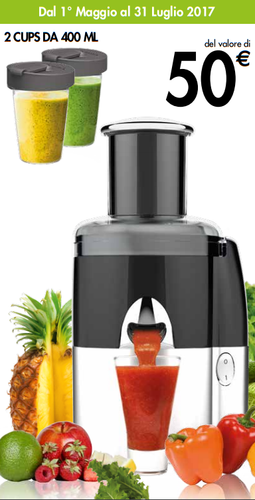 ESTRATTORE CENTRIFUGA JUICE EXPERT 4 NERO/CROMATO MAGIMIX - Imagen 2 de 2