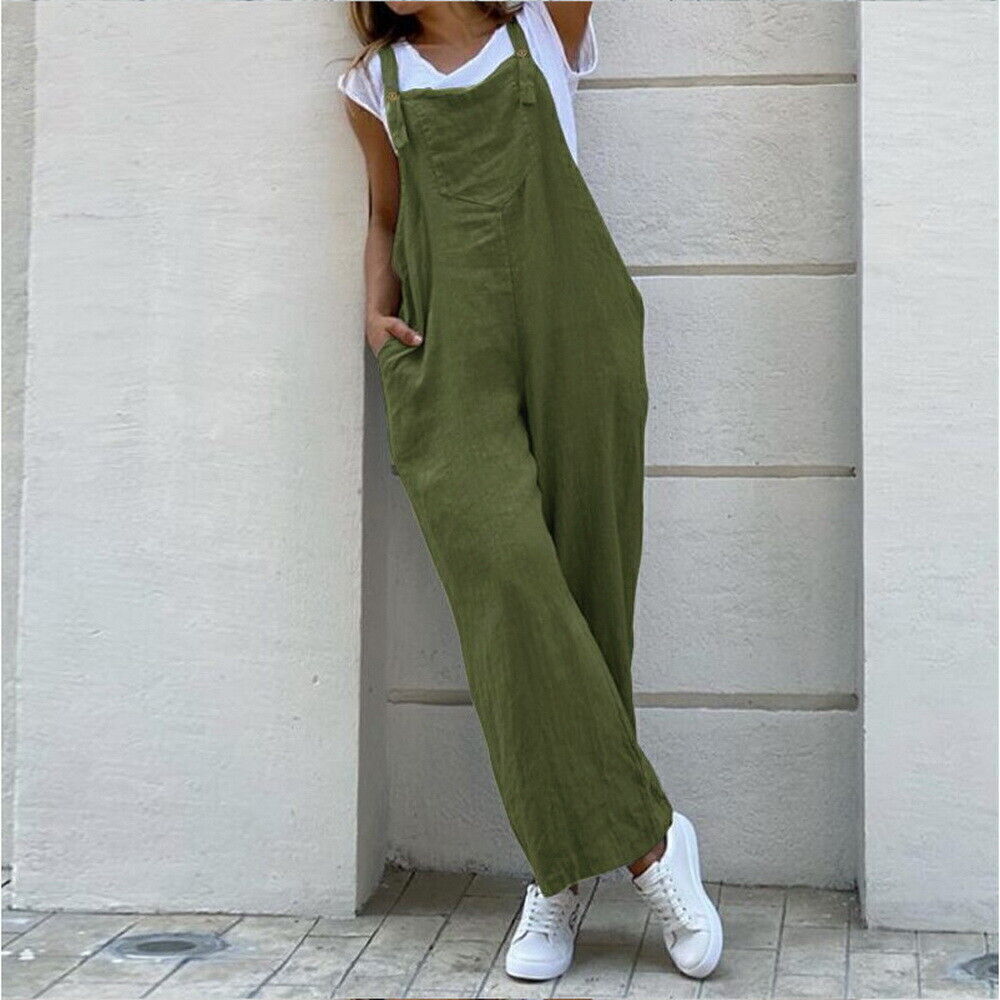 Linen dungarees cheap womens