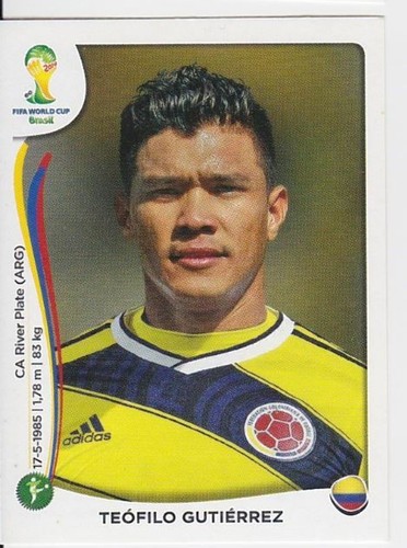 PANINI WORLD CUP 2014 BRASIL STICKERS #00 - #221 - Picture 201 of 222