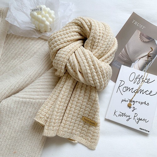 Damen Herren Winter Schal Strickschal Dickes Lange weiche warme Schals - Bild 11 von 14