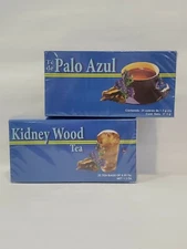 2X Te Palo Azul / Kidney Wood 25 per box, 50 Tea Bags Total ( 2 Boxes )