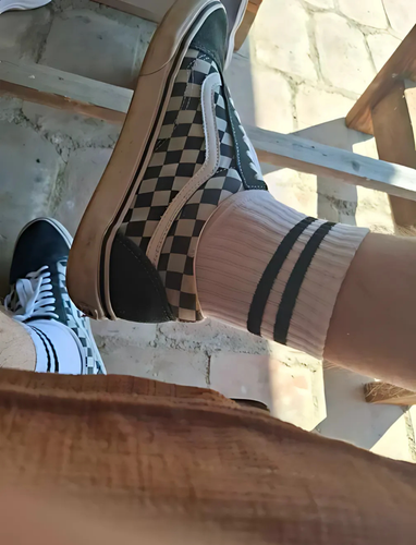 Herren Sport Crew Socken 10 Paar Laufen Fitness Gehen weiß schwarz gestreift 6-10 - Bild 11 von 15