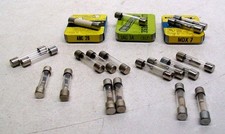LOT OF 19 NEW BUSS LITTLE FUSE SPECIALTY FUSES LAB ANALYTICAL EQUIPMENT BM