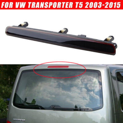 T5 Dritte Bremsleuchte Original 3. Bremsleuchte Bremslicht Zusatzbremsleuchte Für VW T5 Dritte Bremsleuchte Schwarz Rauchglas JUDE
