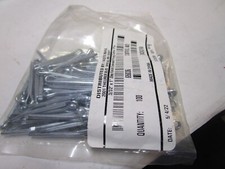 3/32" x 1" Zinc Finish Extended Prong Cotter Pin QTY 100